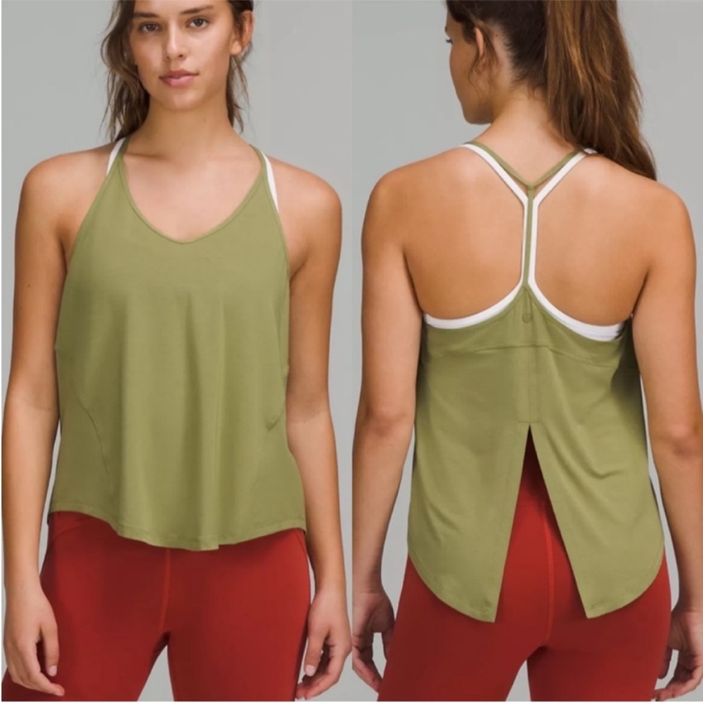 Lululemon silk modal yoga tank